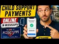 How to check your child support payments online in Mississippi
