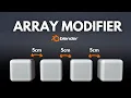 Learn Array Modifier in Blender