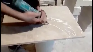 أجمل نحت على الرخام مع بوراك النحات دندنها