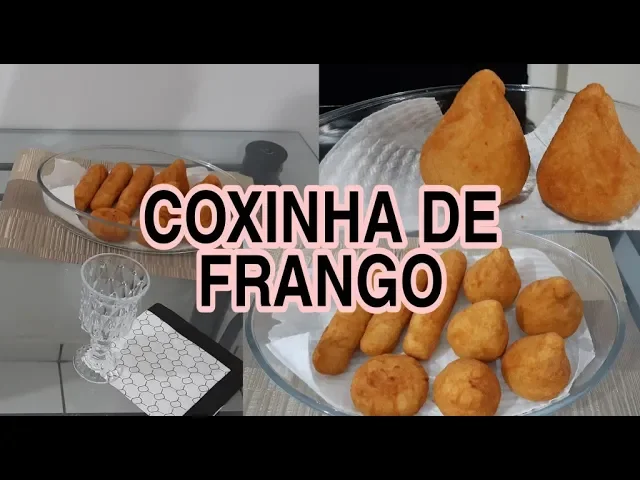 COMO FAZER COXINHA DE FRANGO DÉBORA VAZ