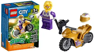 LEGO City Stuntz 60309 Selfie Stunt Bike Unpacking, Opens, review and Speed building.