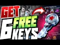 HOW TO GET ALL 6 FREE KEYS REVENGE OF LEGENDS EVENT GUIDE Marvel Contest of Champions
