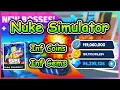 OP Roblox Nuke Simulator Script - Infinite Coins Gems