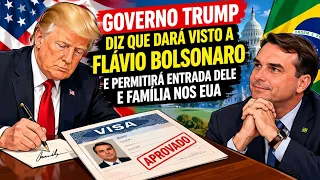 â ď¸ FLĂVIO BOLSONARO CHEGOU E TERĂ O VISTO AUTOEIZADO