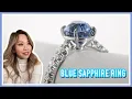 How To Pick the Best Oval Blue Sapphire Engagement Ring