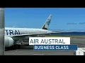 AIR AUSTRAL BUSINESS CLASS Club Austral Paris CDG to Reunion UU972 Boeing 777 300ER