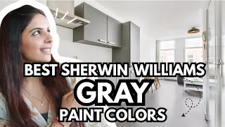 10 BEST Sherwin Williams Gray Paint Colors