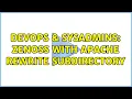 DevOps SysAdmins Zenoss with Apache Rewrite subdirectory