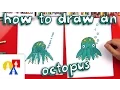 How To Draw A Cartoon Octopus