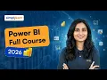 Power BI With AI Full Course 2026 FREE Power BI With AI Tutorial Power BI Course Simplilearn