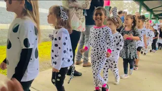 Kids Dalmatian Costumes Day at School