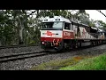 SCT Logistics 3AM9 SCT010 SCT015 CSR009 leaving the crossing loop at Belair 2026