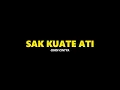 Download Lagu SAK KUATE ATI - CINDI CINTYA ( SHORT LYRIC )