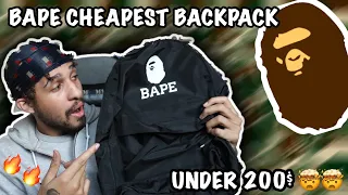 I Brought The Cheapest Bape Backpack From Stockx