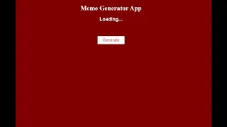 Meme Generator App Using JavaScript