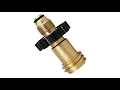 GOTTA SEE Reviews DOZYANT Propane Tank Adapter Converts POL LP Tank Service Valve to