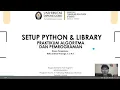 7 SETUP PYTHON LIBRARY PRAKTIKUM ALGORITMA DAN PEMROGRAMAN