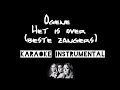Download Lagu O'G3NE - Het is over , instrumental ( Jeroen vd Boom , beste zangers versie) met tekst