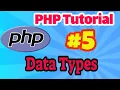 PHP Tutorial Datatypes in PHP with Example Program