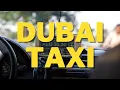 Riding in a Dubai Taxi