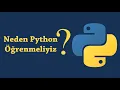 Neden Python Ogrenmeliyiz