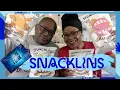 SNACK REVIEW SNACKLINS VEGAN CRISPS MUKBANG EATING SHOW 2021