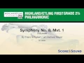 Symphony No. 8, Mvt. 1, arr. Richard Meyer – Score & Sound