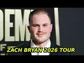 Zach Bryan 2026 Presale Alert - Tour Dates Tickets Huge Stadium Shows Zach Bryan 2026 Tour