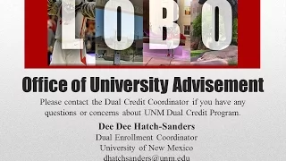 UNM Dual Orientation 2016