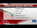 Brush fire prompts road closure on Kauai