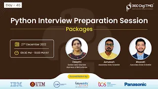 Python Interview Preparation Session Packages Day 46 360DigiTMG