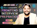 Frontend Developer Interview Q A Part 5 Logical Question JS React Full Preparation 2025