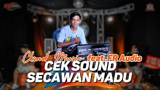 gak ada bosan cek sound lagu secawan madu di hajatan kualitas audio super jernih cksnd music