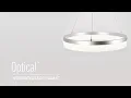 Optical Integrated LED Pendant