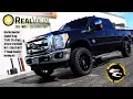 RealView - Leveled 2015 Ford F-250 w 22 Hostile Gauntlets 35 Atturo Trail Blade