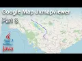 Java Swing - Google Map Create Routing Street Part 3