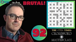 The Times Crossword Masterclass 15 November 2024 This Is VICIOUS