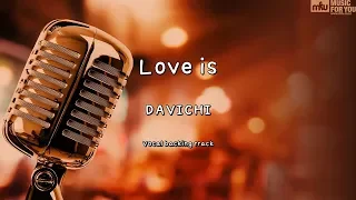 Download Love is - DAVICHI (Instrumental \u0026 Lyrics) MP3