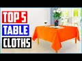 Top 5 Best Christmas Tablecloths in 2021 Reviews