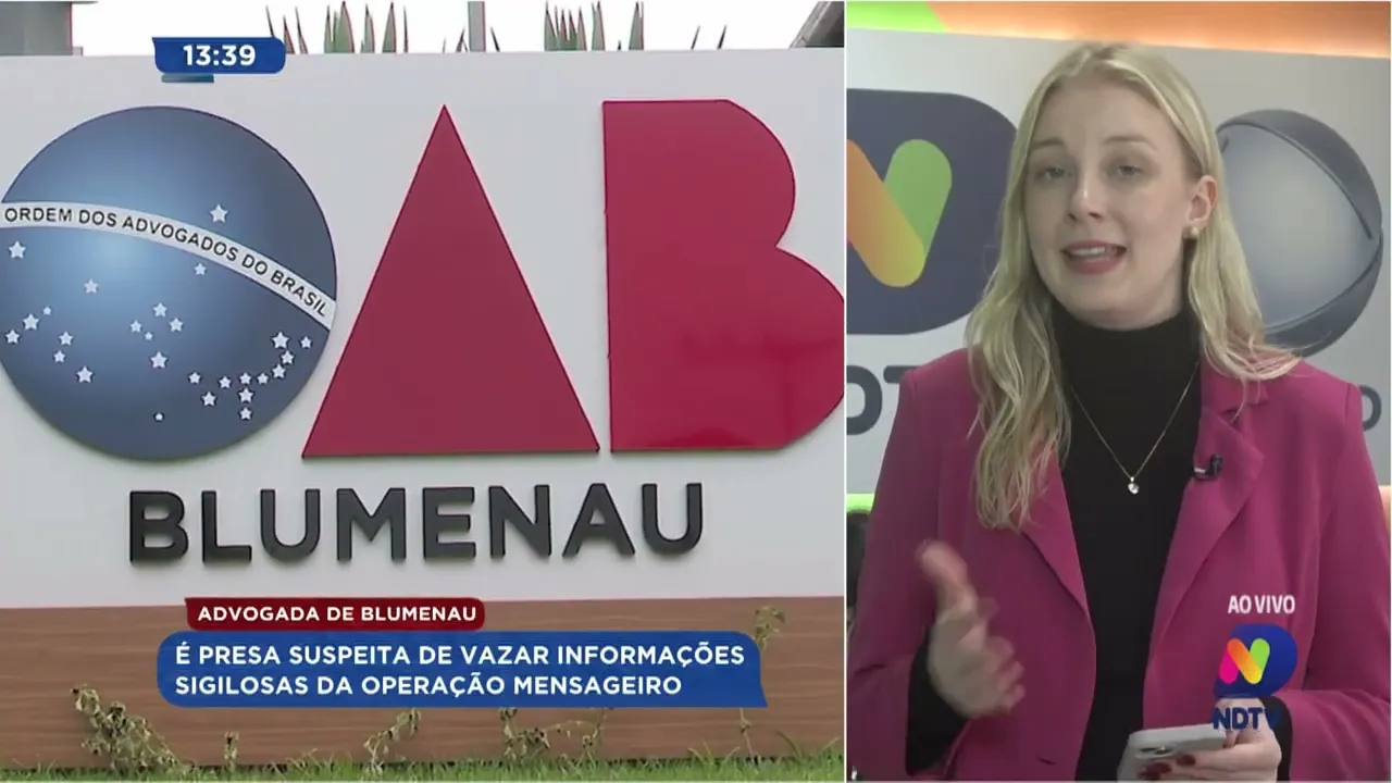 Advogada de Blumenau é presa suspeita de vazar informações sigilosas da ...