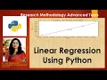 18 Linear Regression Using Python regression python linear regression independent dependent