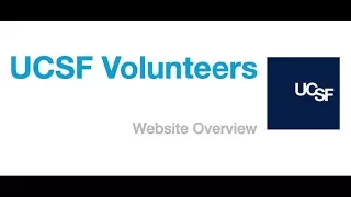 UCSF Volunteers Program - UCSF volunteering out in the community