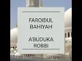 Download Lagu Faroidul Bahiyah - A'buduka Robbi
