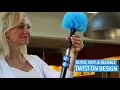 5 to 12 Foot Cobweb Duster with Extension Pole Combo 20 Ft Reach Medium Stiff B
