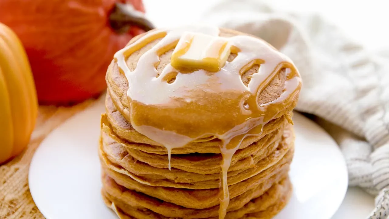 How to Make Perfect Pumpkin Pancakes   The Stay At Home Chef
