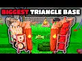Download Lagu I Built the BIGGEST TRIANGLE BASE in 99 Nights in the Forest!
