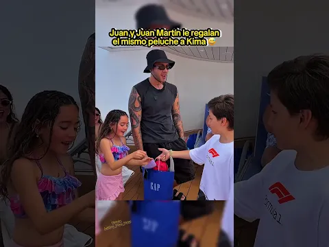 JUANITO Y JUAN MARTÍN LE REGALAN LO MISMO A KIMA 😅 | #jukilop #shorts #kimberlyloaiza