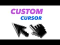 Custom cursor visual effect