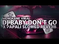 DJ BABY DON'T GO X PAPALI SLOWED REVERB MENGKANE VIRAL TIKTOK 2025