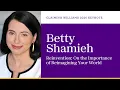 Reinvention On the Importance of Reimagining Your World with Betty Shamieh Claiming Williams 2026